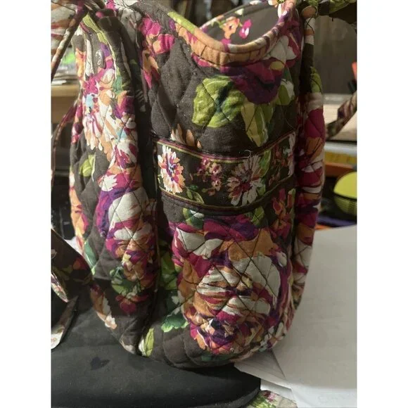 Vera Bradley English Retired Rose Shoulder Bag - Picture 4 of 4